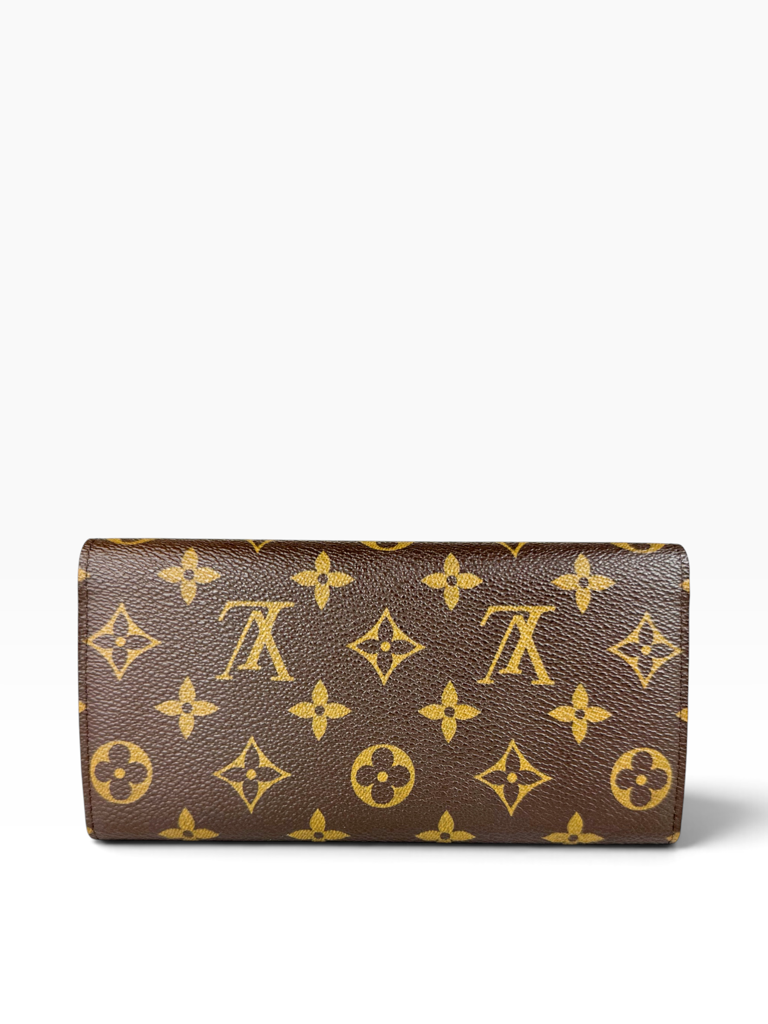 Louis Vuitton Monogram Coated Canvas Emilie Wallet