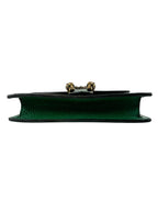 Gucci Green Pebbled Leather Dionysus Bag