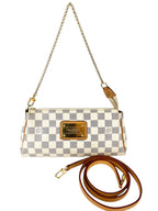 Louis Vuitton Damier Azur Coated Canvas Eva Handbag