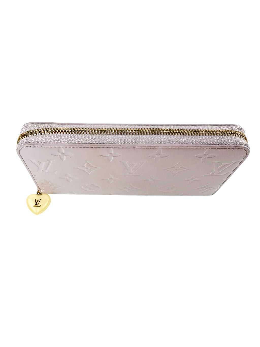 Louis Vuitton Lilac Vernis Leather Long Wallet