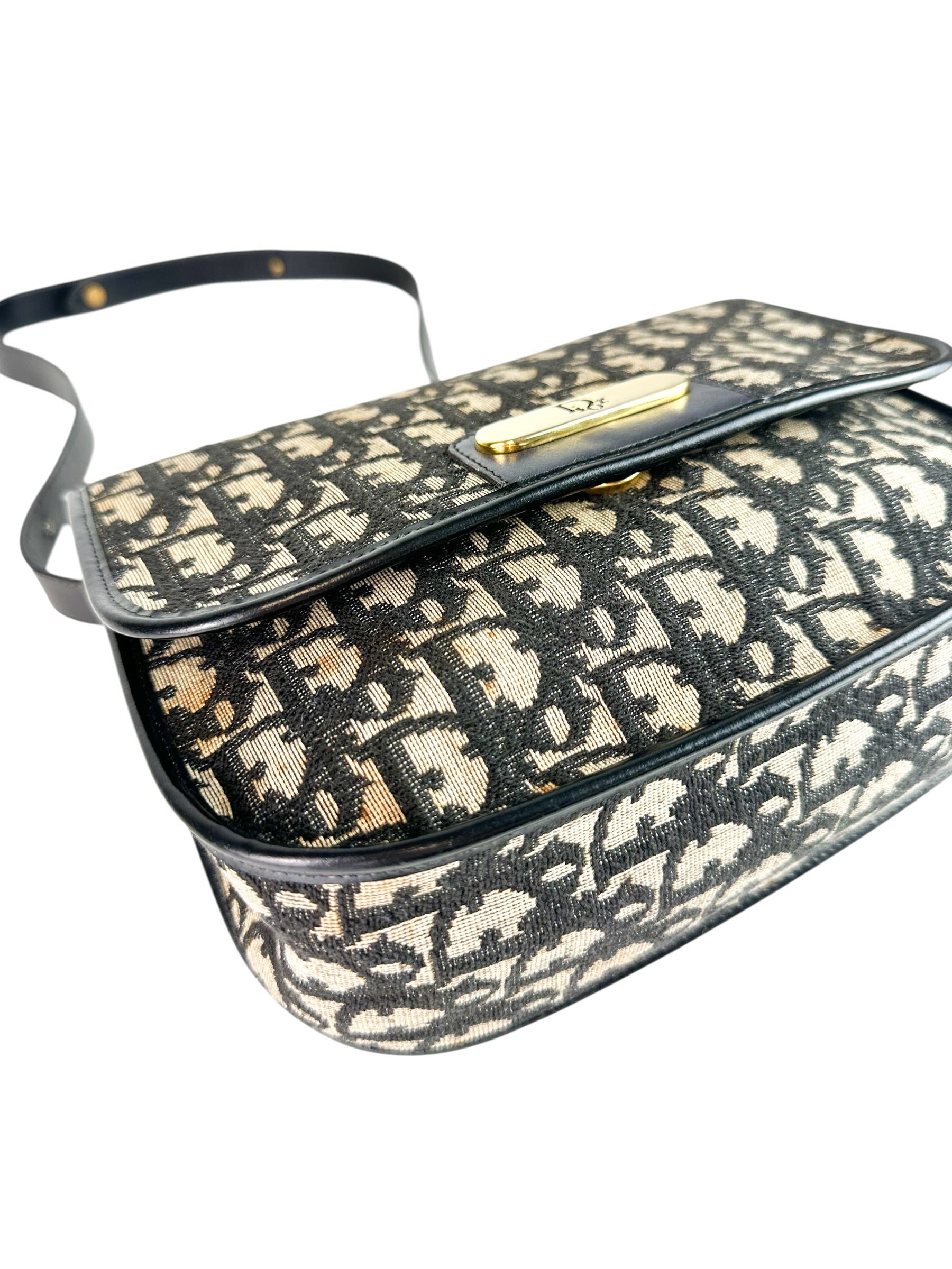 Dior Cavas Trotter Shoulder Bag Vintage