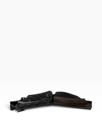 Gucci Brown GG Canvas Double Belt Bag