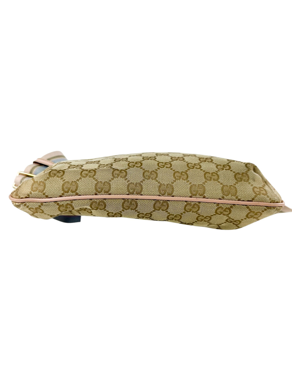 Gucci Beige Canvas GG Sherry Shoulder Bag