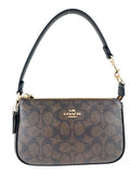 Coach Walnut Coated Canvas Nolita 19 Bag
