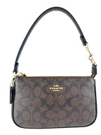 Coach Walnut Coated Canvas Nolita 19 Bag