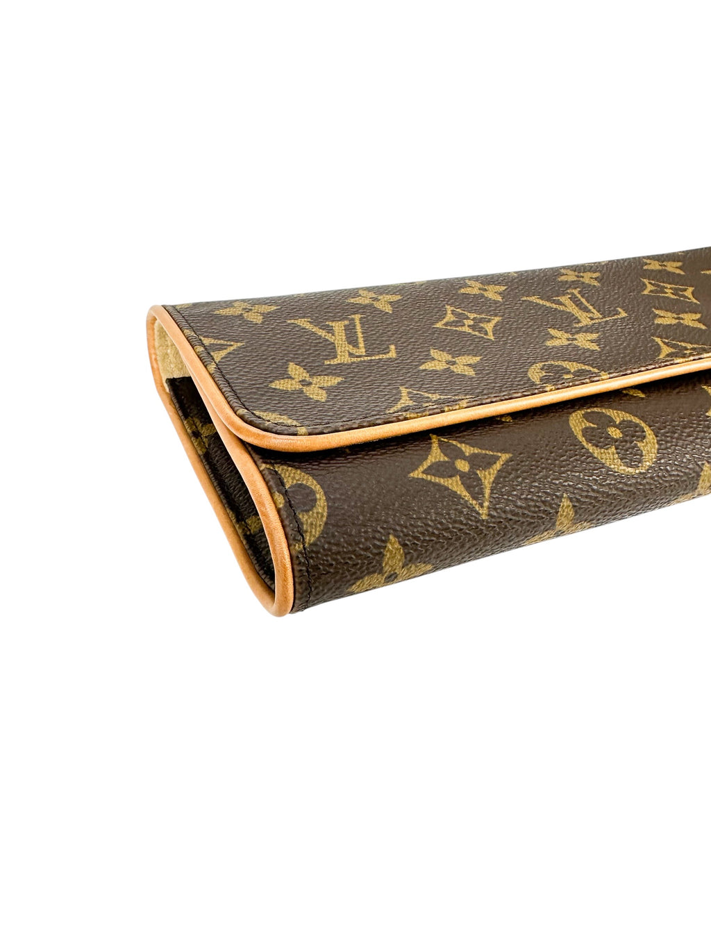Louis Vuitton Monogram Coated Canvas Twin Pochette GM