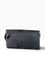 Gucci Brown GG Canvas Double Belt Bag
