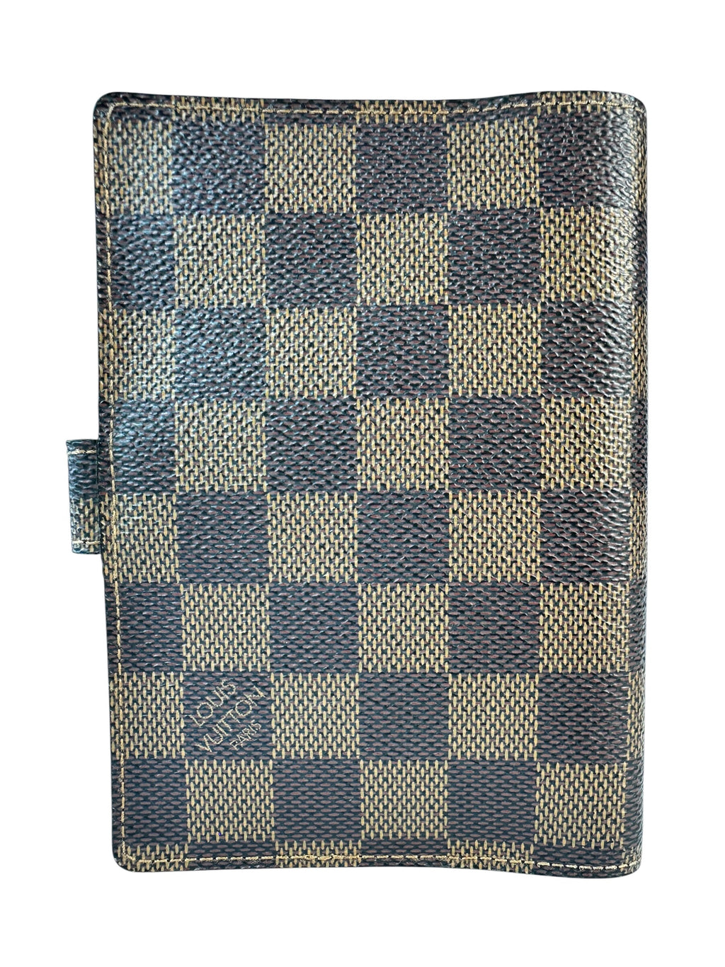 Louis Vuitton Damier Ebene Coated Canvas Agenda PM