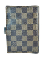 Louis Vuitton Damier Ebene Coated Canvas Agenda PM