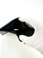 Gucci Black GG Supreme Monogram Marmont Compact Wallet