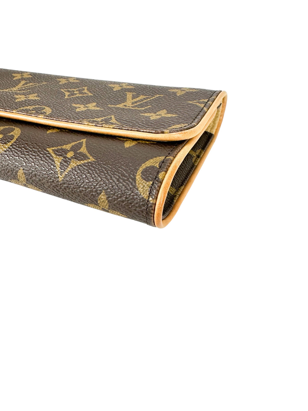 Louis Vuitton Monogram Coated Canvas Twin Pochette GM