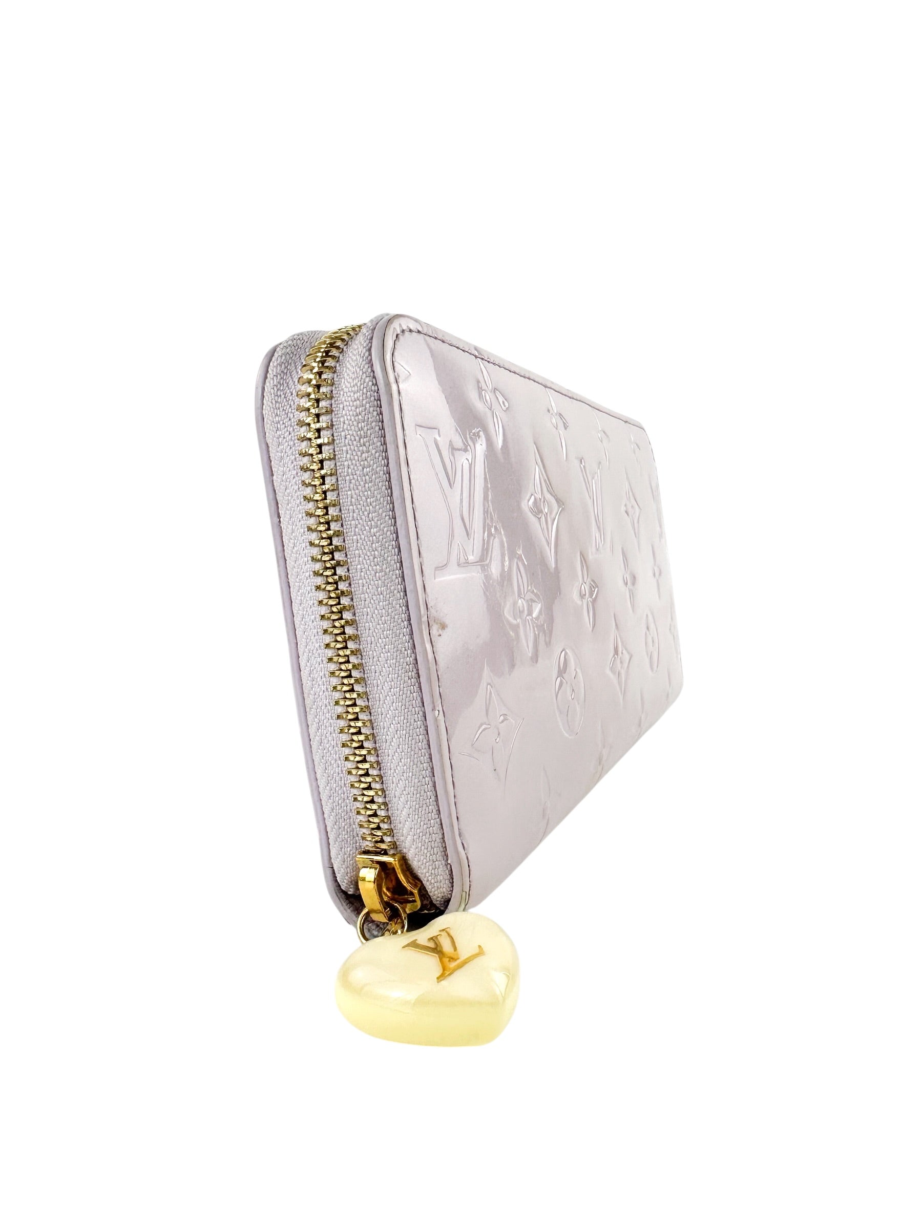 Louis Vuitton Lilac Vernis Leather Long Wallet