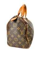 Louis Vuitton Monogram Coated Canvas Speedy 25