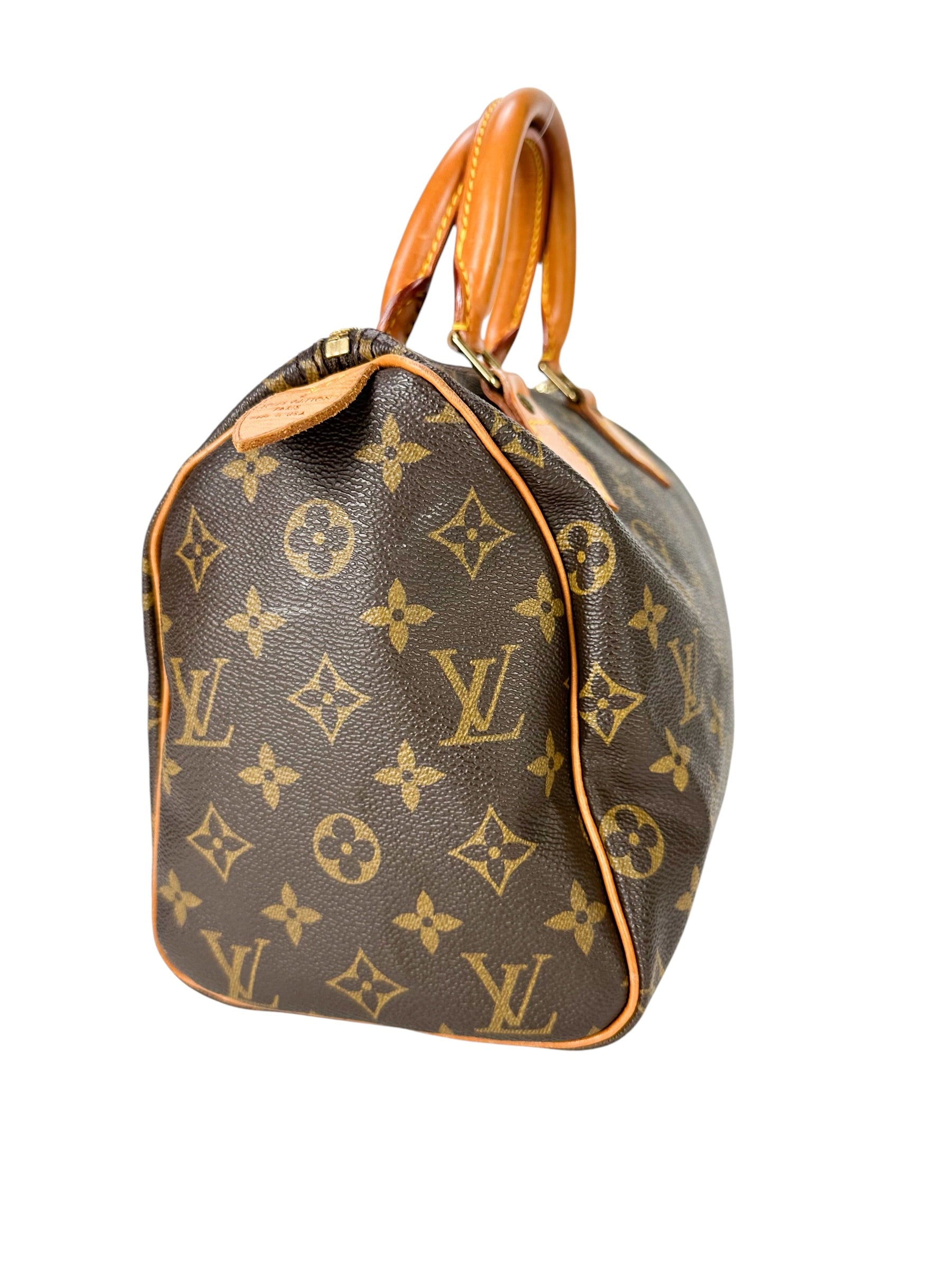 Louis Vuitton Monogram Coated Canvas Speedy 25