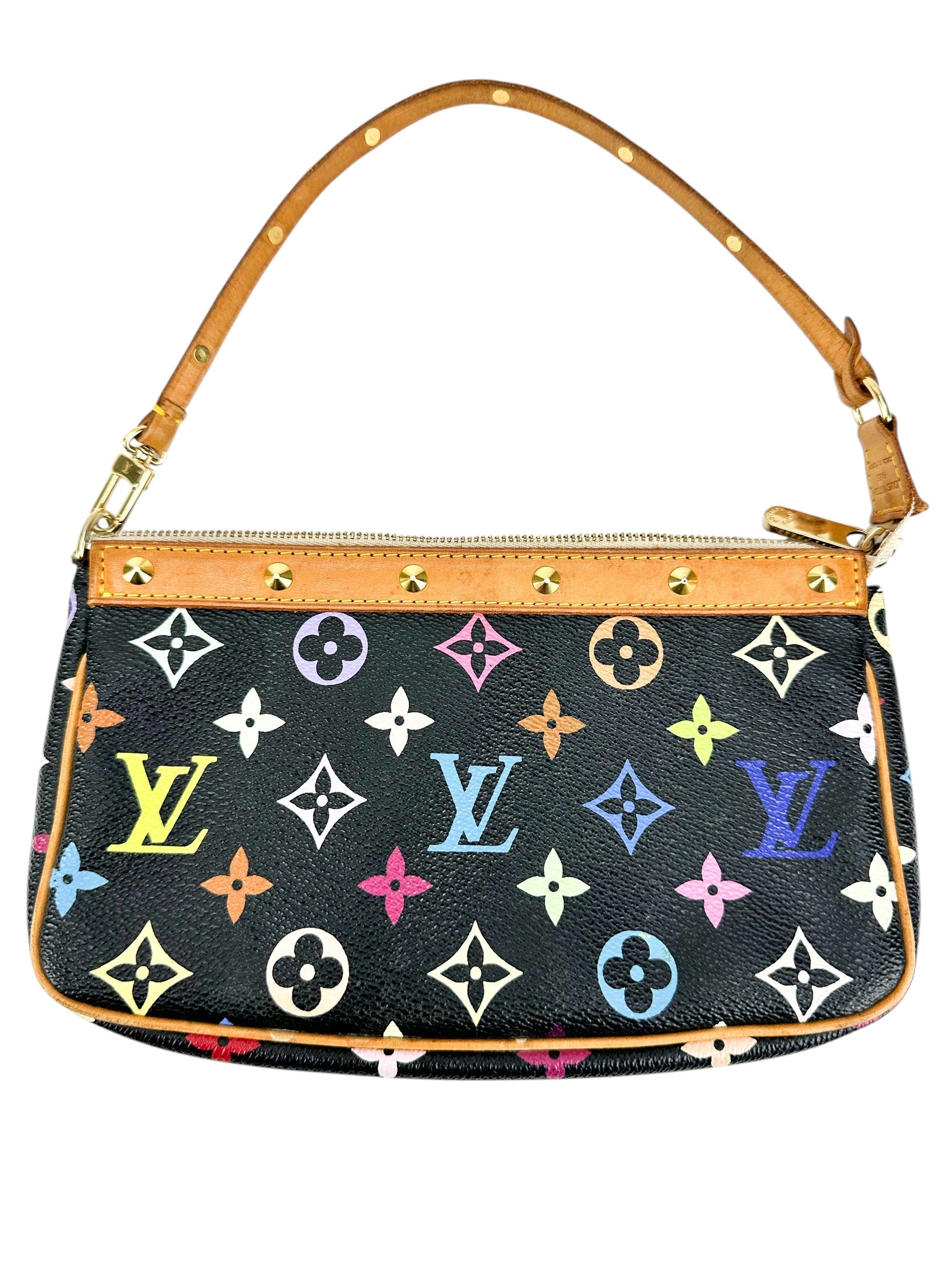 Louis Vuitton Multicolor Noir Coated Canvas Pochette Accessories