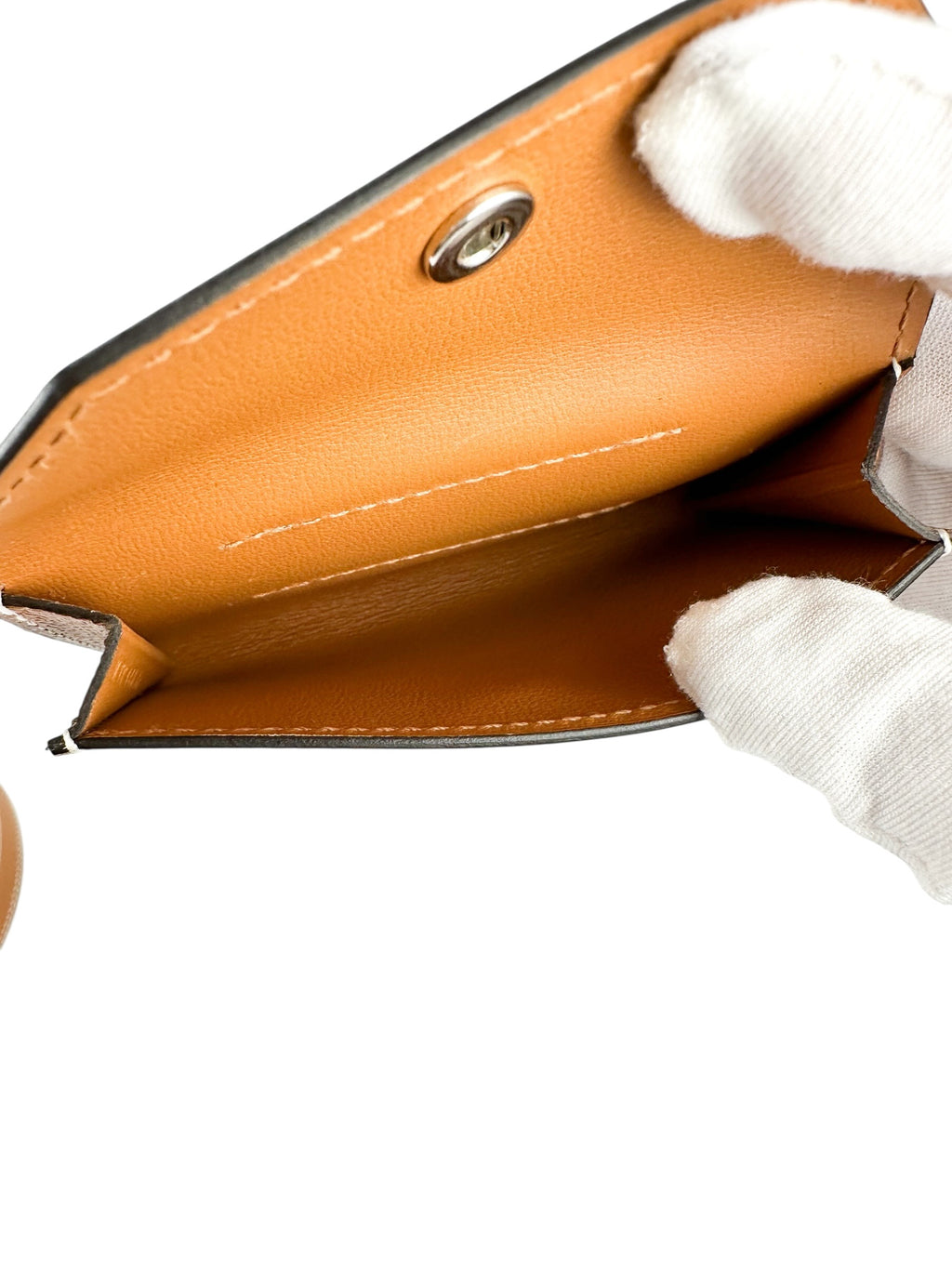 Hermes Gold Epsom Leather Kelly Pocket Belt