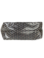 Goyard  Black Coated Canvas St Louis GM Tote