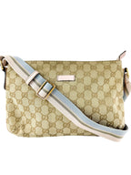Gucci Beige Canvas GG Sherry Shoulder Bag