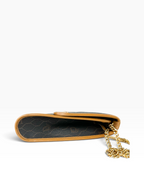 Christian Dior Brown Signature Honeycomb Vintage Bag