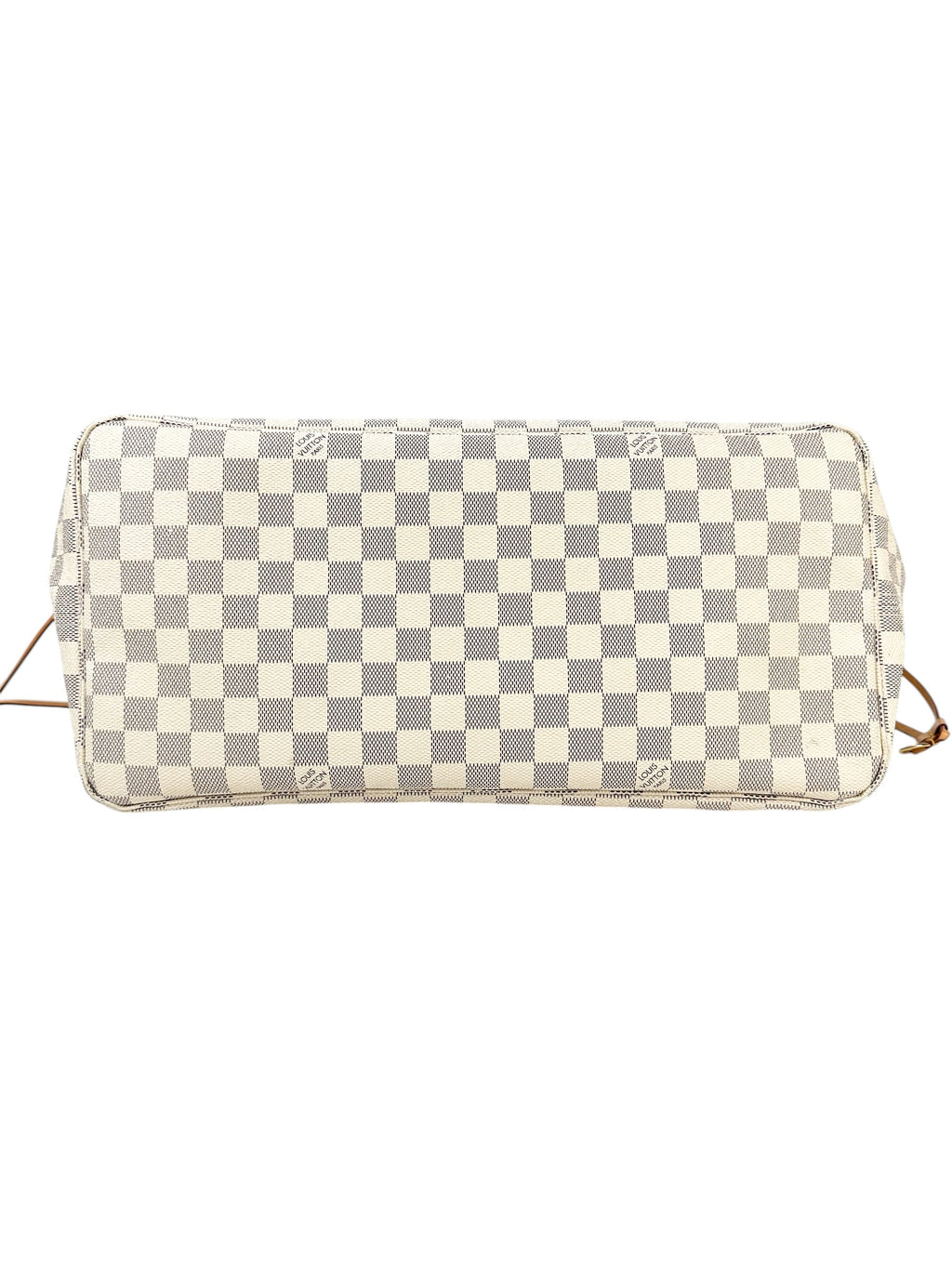 Louis Vuitton Coated Canvas Damier Azur Handbag GM