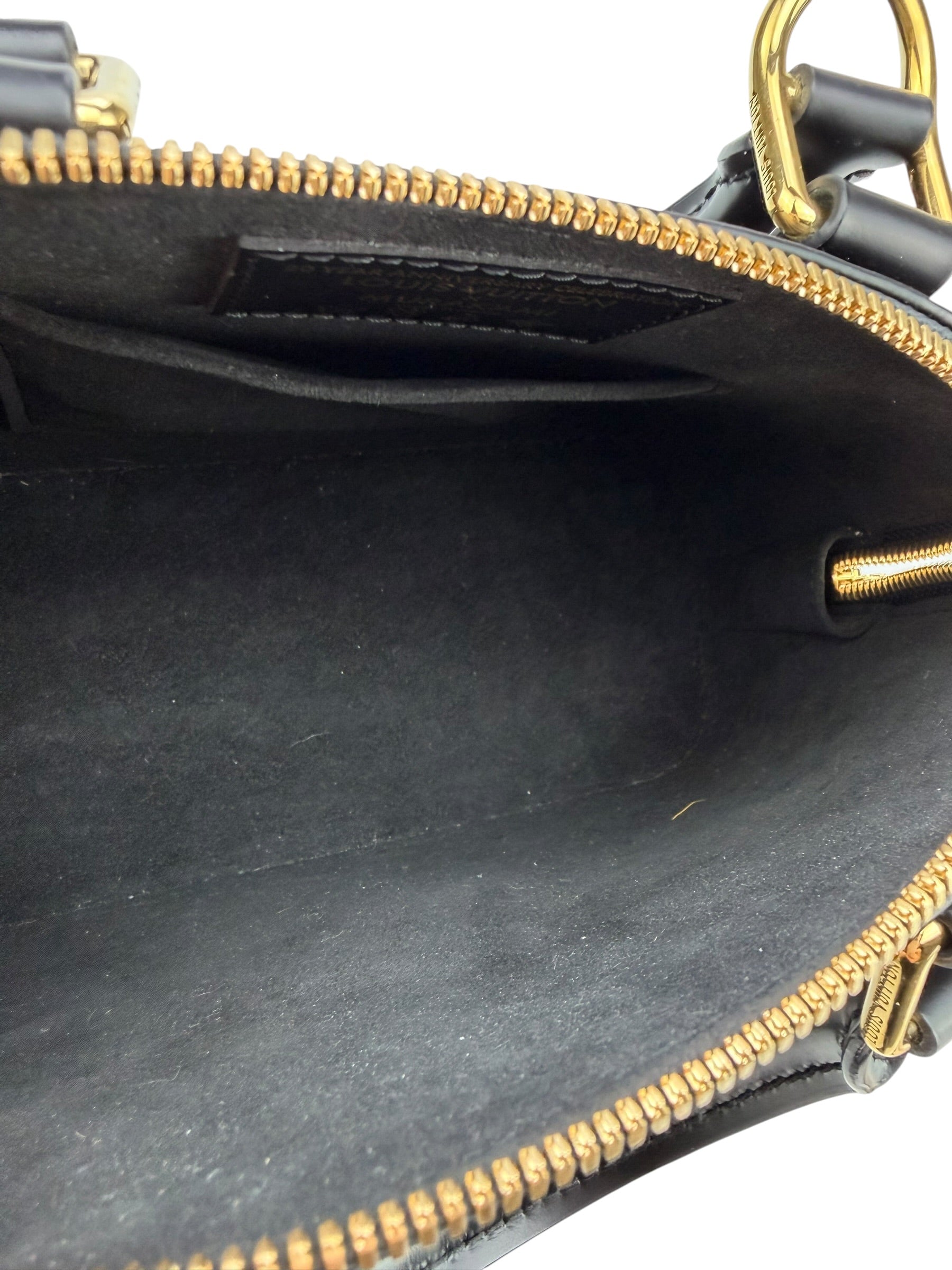 Louis Vuitton Murakami Black Epi Leather ALma BB
