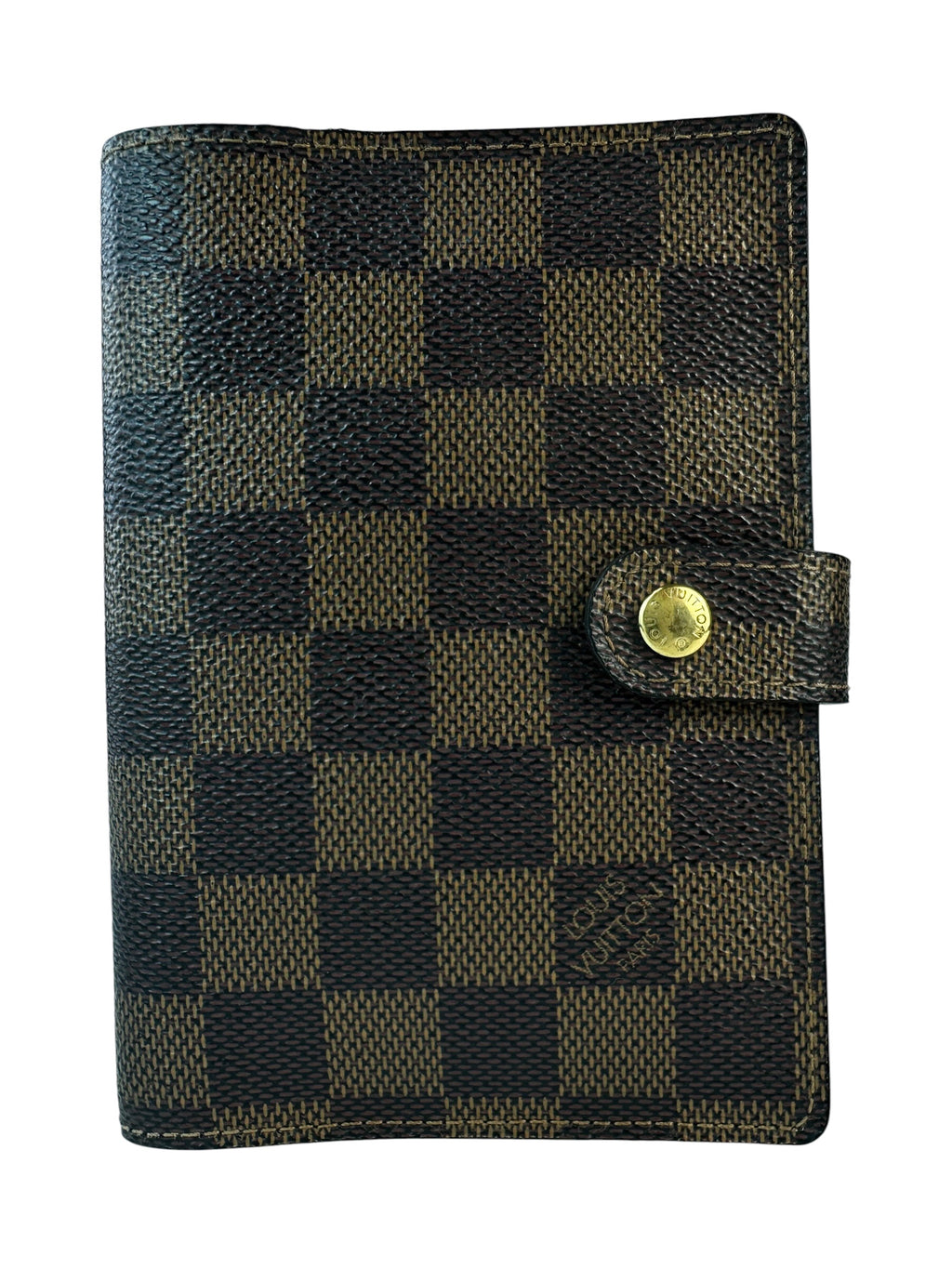 Louis Vuitton Damier Ebene Coated Canvas Agenda PM