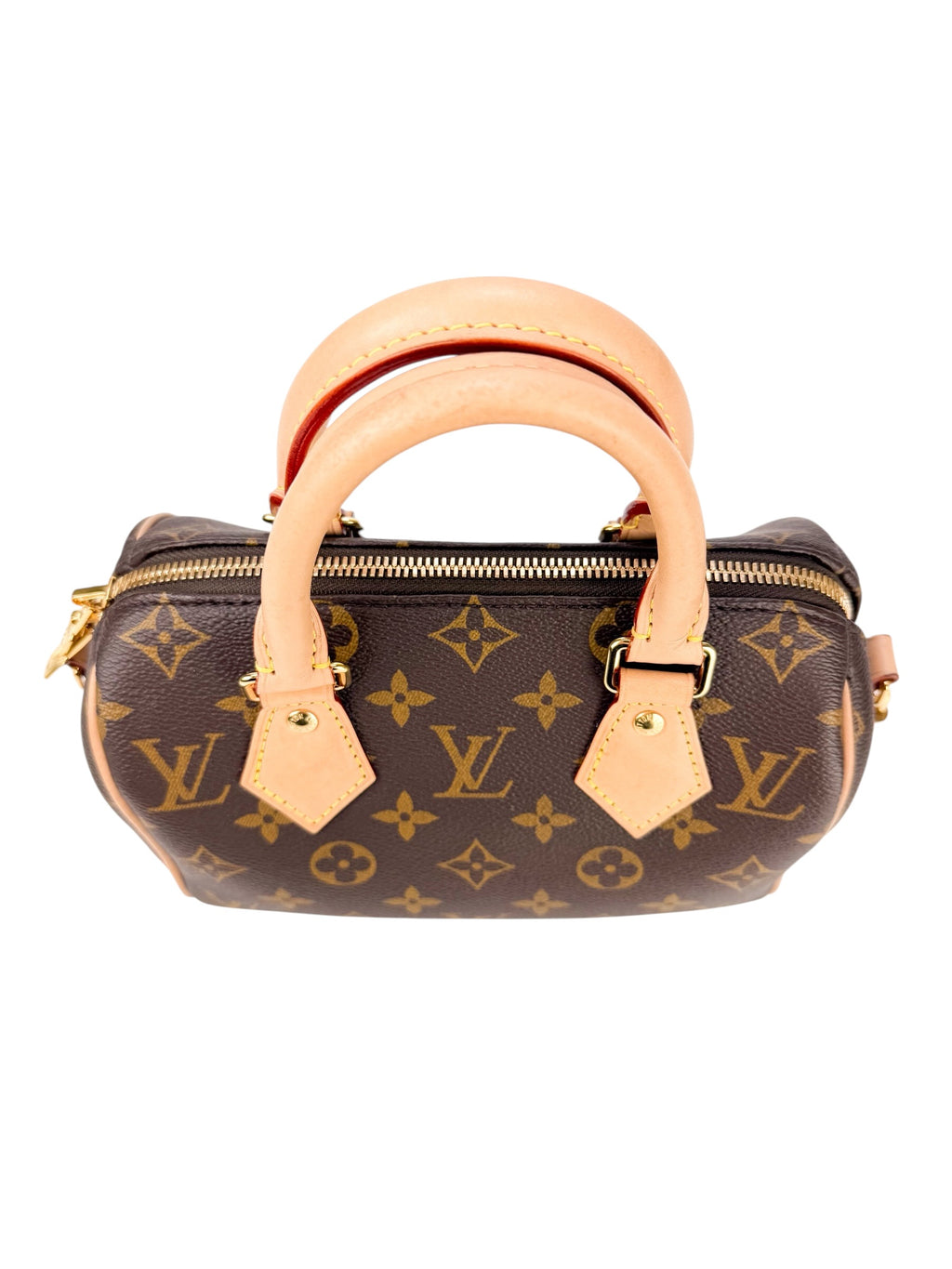 Louis Vuitton Monogram Coated Canvas Speedy 20 Bandouliere 20
