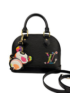 Louis Vuitton Murakami Black Epi Leather ALma BB