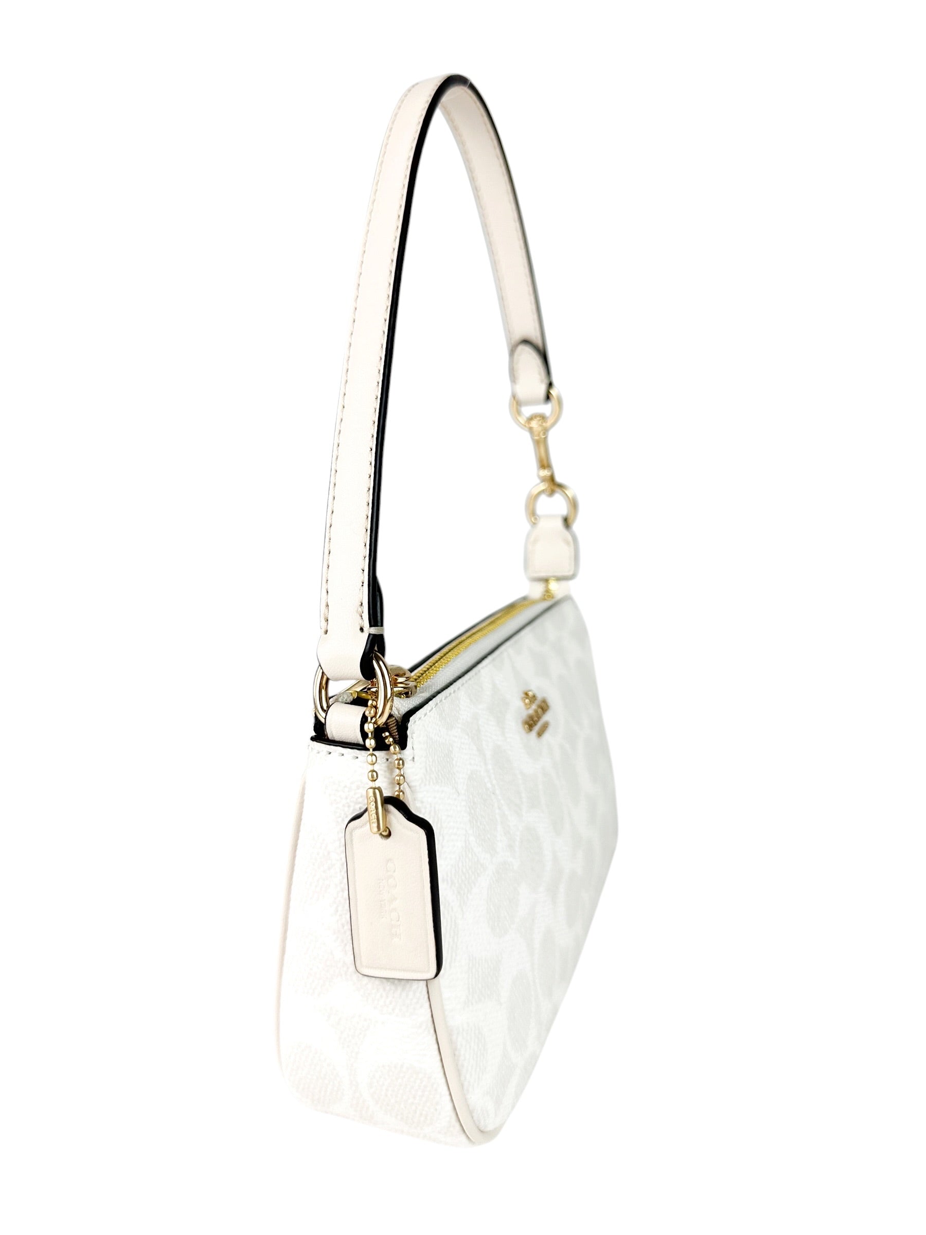 Coach Sand Coated Canvas Nolita 19 Bag