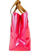 Louis Vuitton Rose Pop Vernis Leather Reade PM