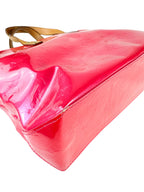 Louis Vuitton Rose Pop Vernis Leather Reade PM
