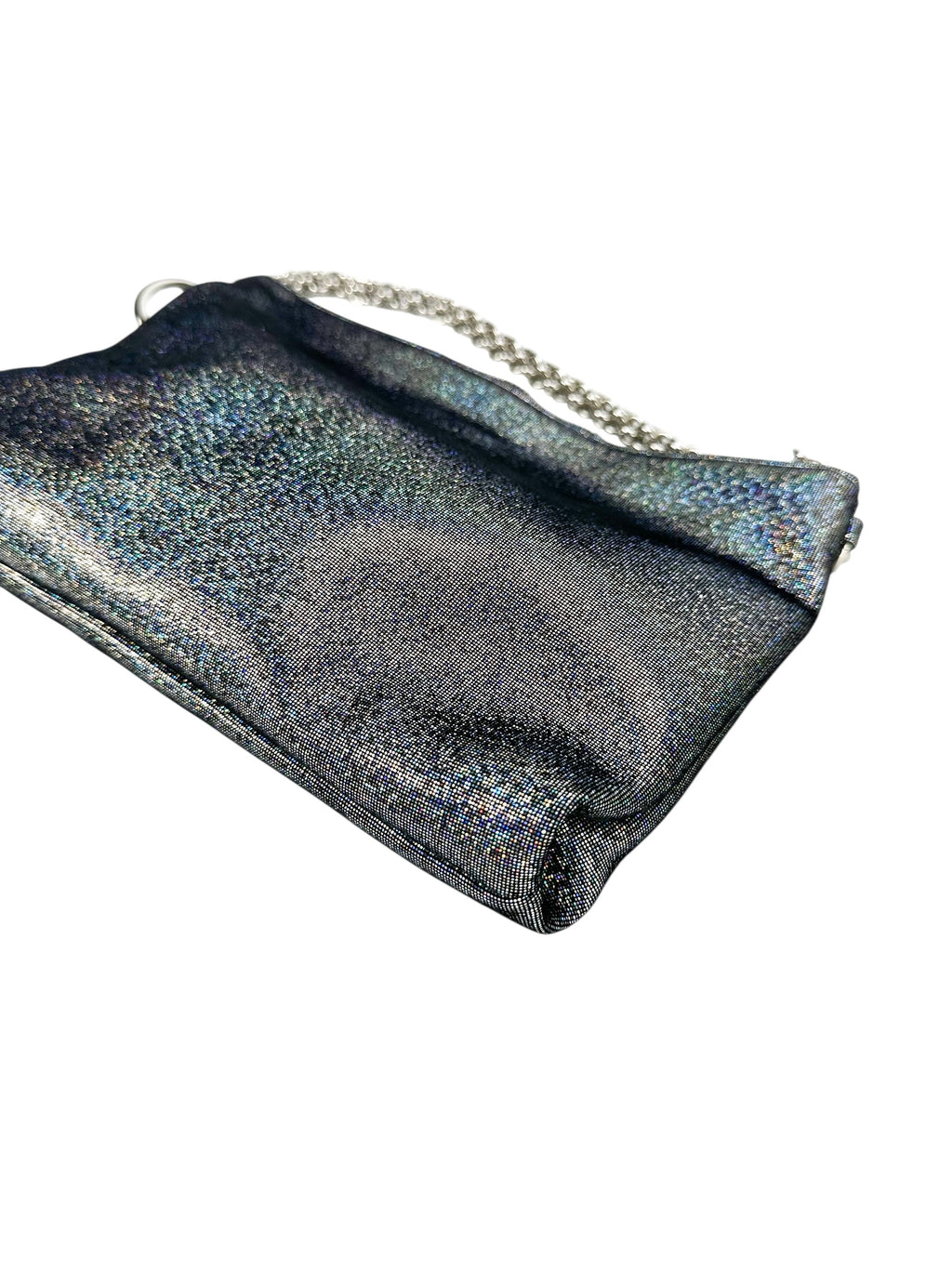 Jimmy Choo Sparkle Callie Metallic Clutch