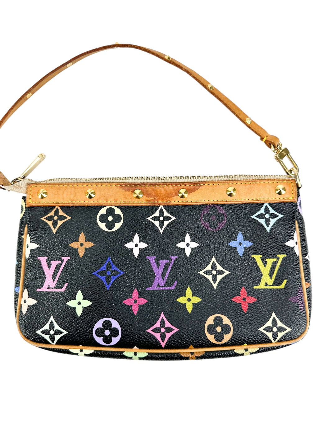 Louis Vuitton Multicolor Noir Coated Canvas Pochette Accessories