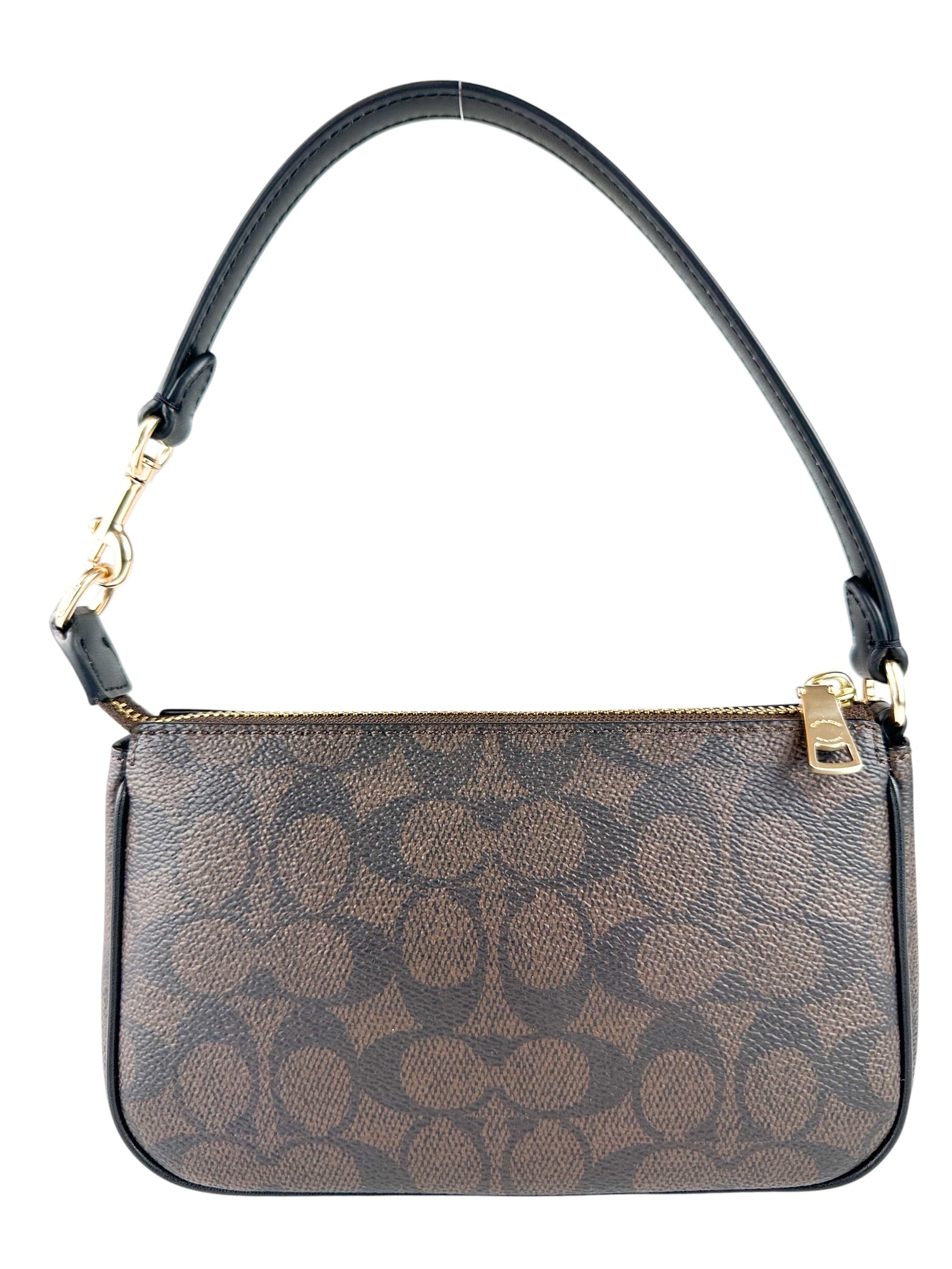 Coach Walnut Coated Canvas Nolita 19 Bag