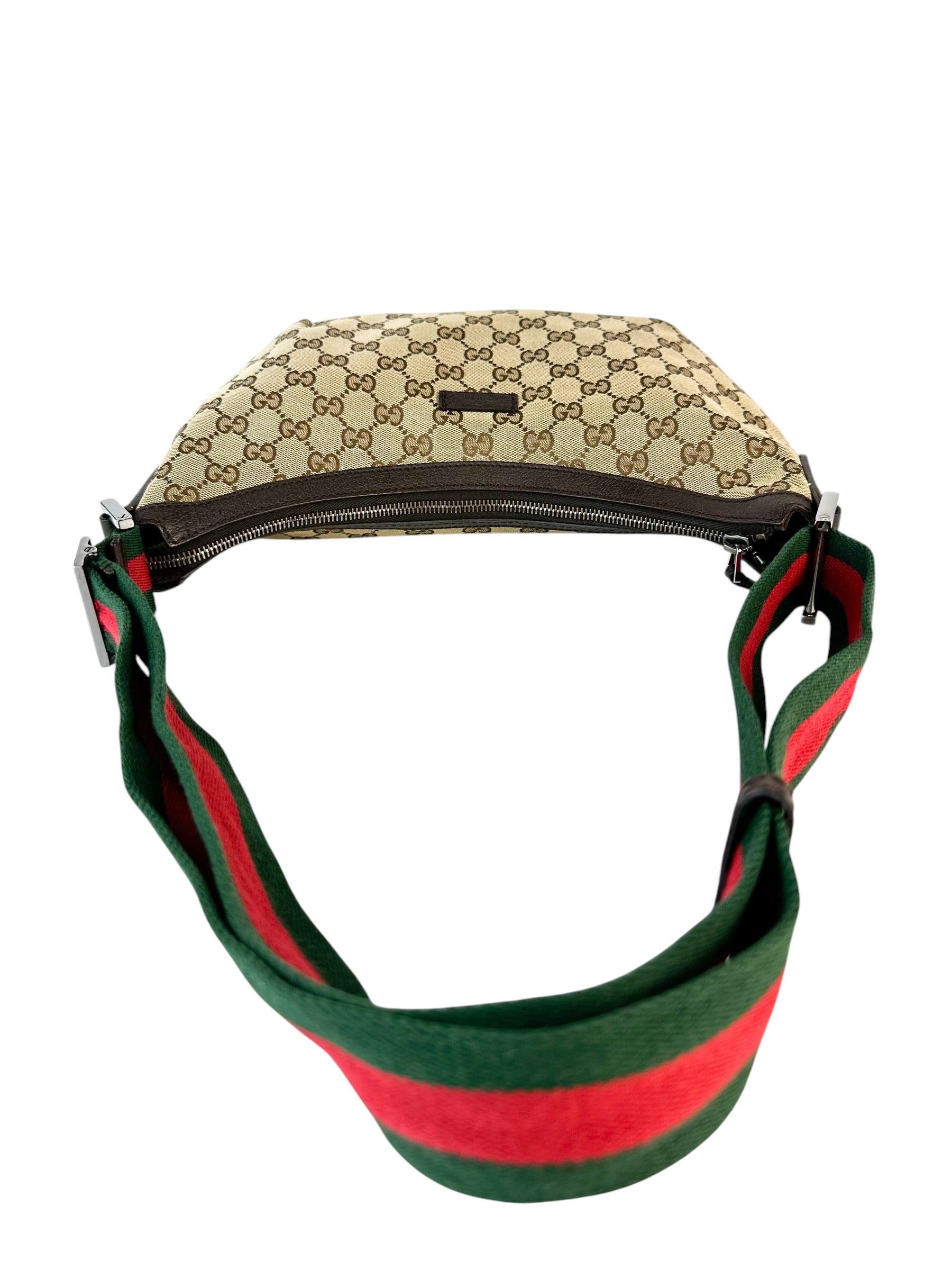 Gucci Brown GG Canvas Sherry Shoulder Bag