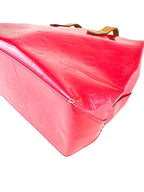 Louis Vuitton Rose Pop Vernis Leather Reade PM