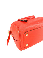 Louis Vuitton Orange Empriente Leather Speedy 25 Bandouliere