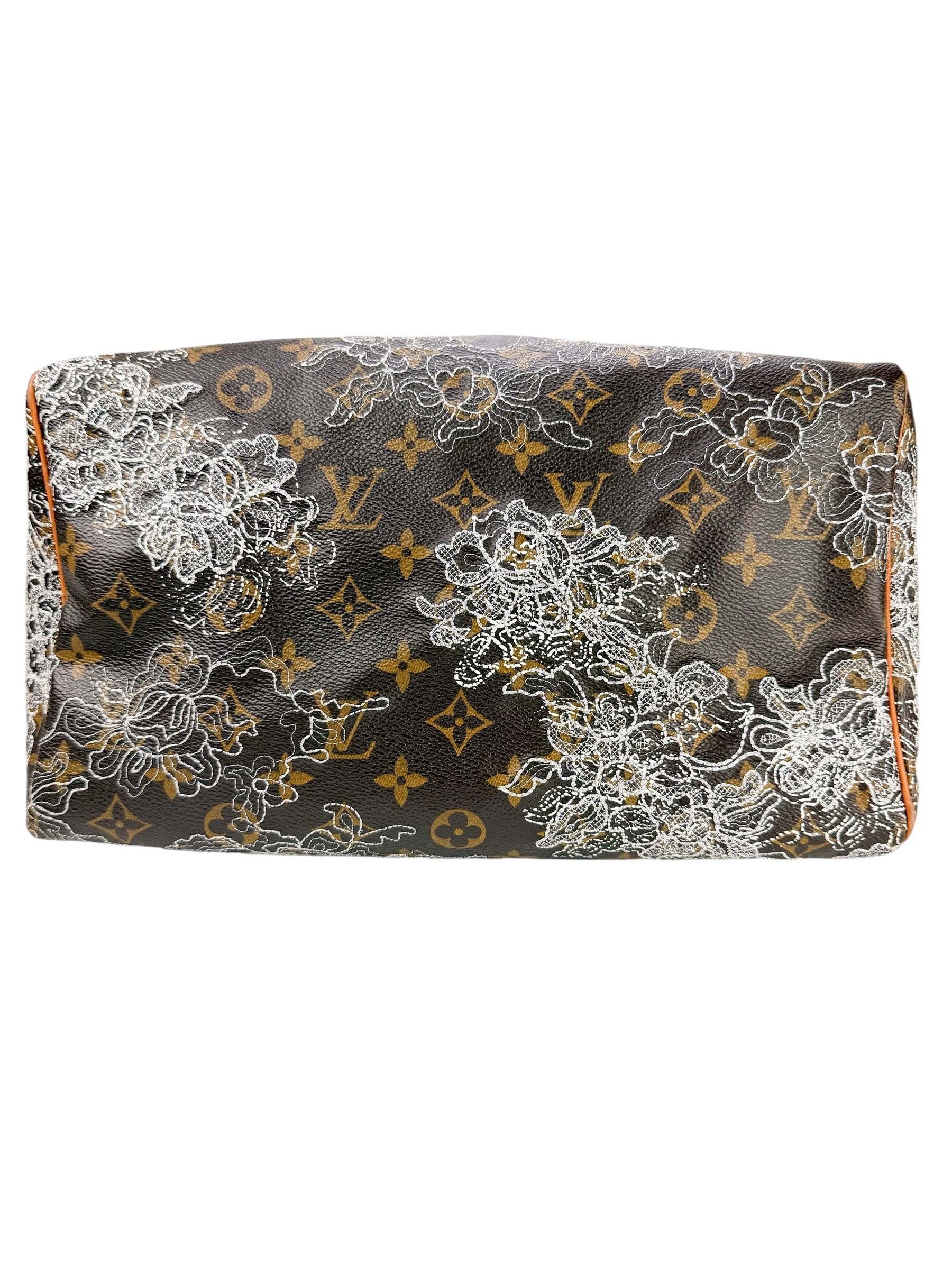 Louis Vuitton Monogram Coated Canvas Dentelle Speedy 30